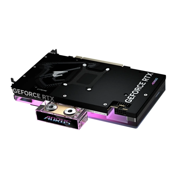Купить Видеокарта Gigabyte GeForce RTX 5080 AORUS XTREME WATERFORCE WB 16G (GV-N5080AORUSX WB-16GD) - фото 6