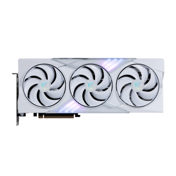 Купить Видеокарта MSI GeForce RTX 5080 GAMING TRIO OC WHITE 16G (RTX 5080 16G GAMING TRIO OC WHITE) - фото 1