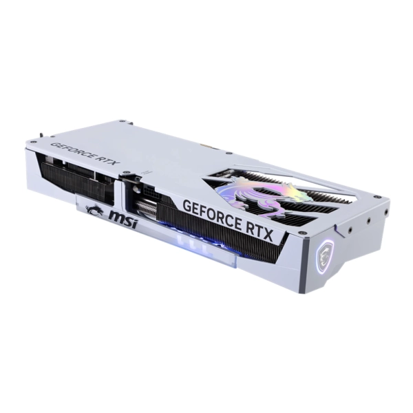 Купить Видеокарта MSI GeForce RTX 5080 GAMING TRIO OC WHITE 16G (RTX 5080 16G GAMING TRIO OC WHITE) - фото 2