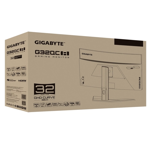 Купить Монитор 31.5" Gigabyte G32QC A - фото 9