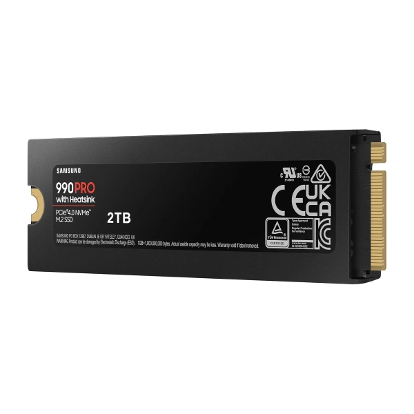 Купить SSD диск Samsung 990 PRO with Heatsink 2TB M.2 (MZ-V9P2T0CW) - фото 4
