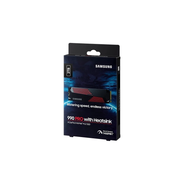Купить SSD диск Samsung 990 PRO with Heatsink 2TB M.2 (MZ-V9P2T0CW) - фото 14