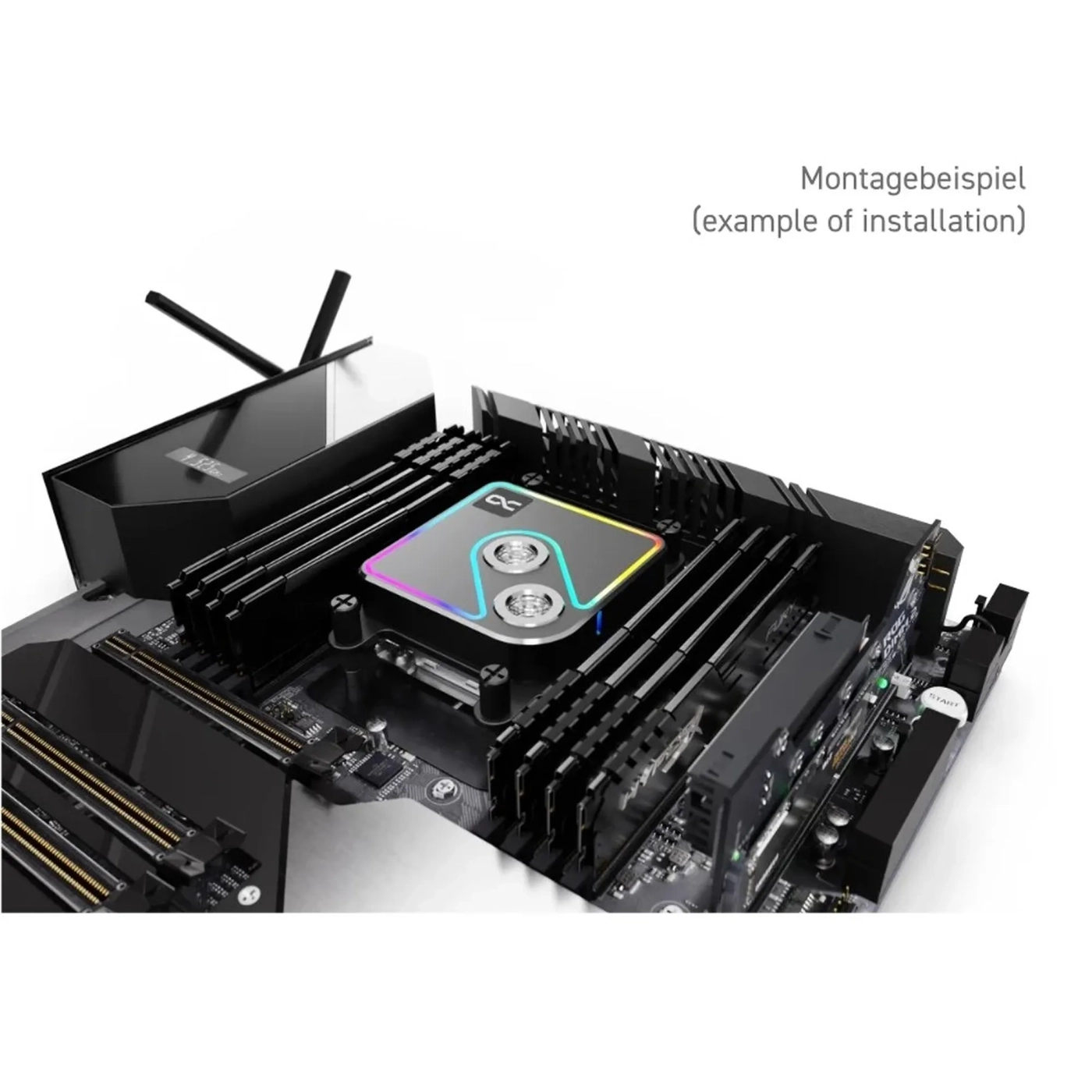 Купити Водоблок Alphacool Core 1 Aurora Black (13446) - фото 8
