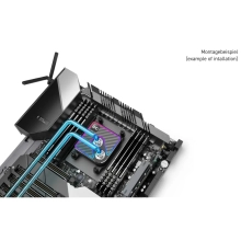 Купить Водоблок Alphacool Core 1 Aurora Carbon (13769) - фото 8