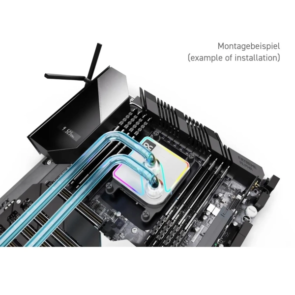 Купить Водоблок Alphacool Core 1 Aurora Silver (13447) - фото 7
