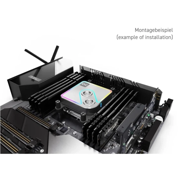 Купить Водоблок Alphacool Core 1 Aurora Silver (13447) - фото 8