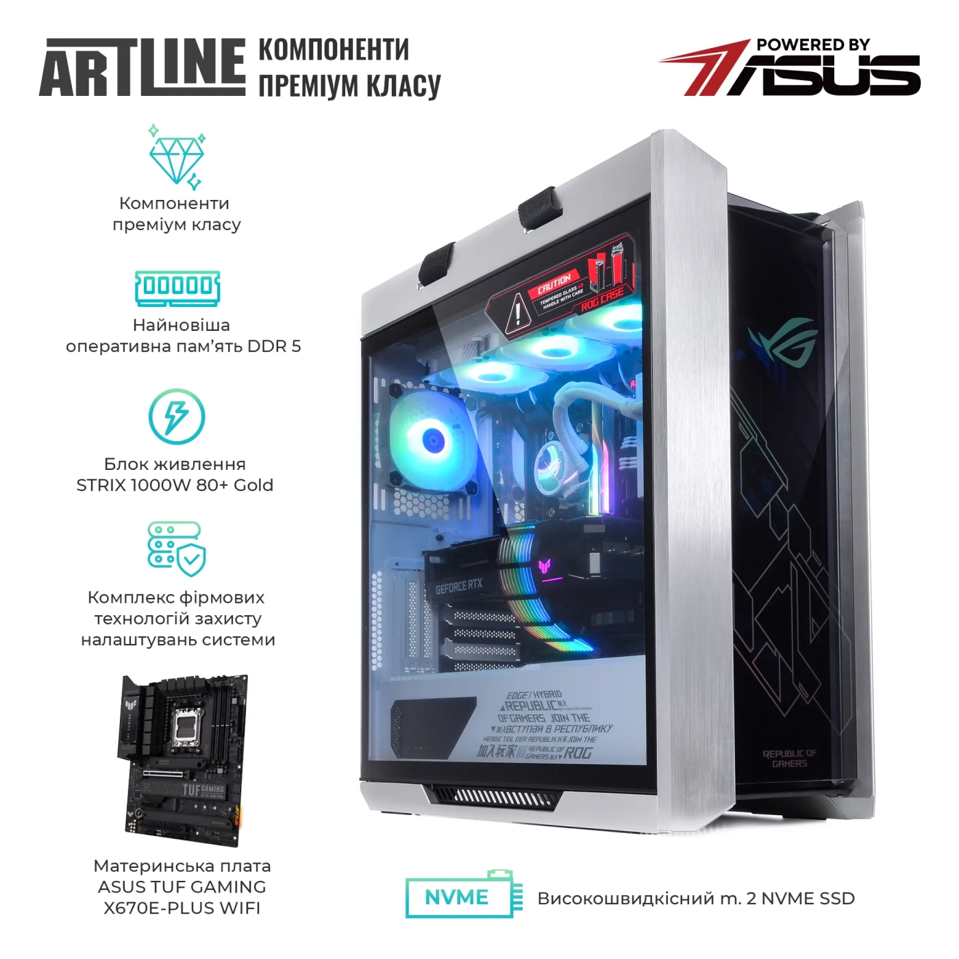 Купити Комп'ютер ARTLINE Overlord STRIX Windows 11 Pro (STRIXv164Win) - фото 3