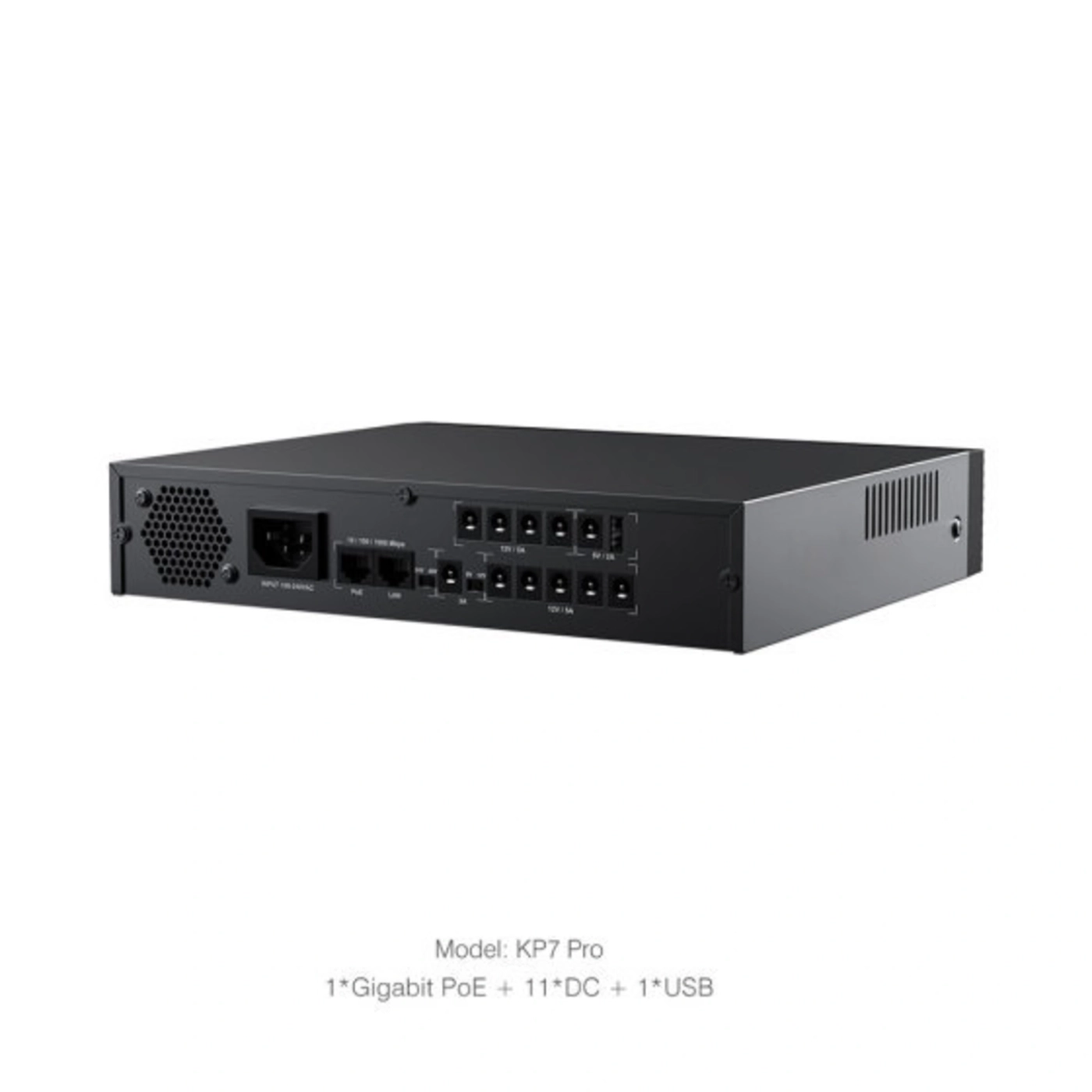 Купить ДБЖ Marsriva DC UPS для роутерів KP7 Pro 11xDC+UBS+Gigabit PoE 9-12V 100W 24000Ah (76,8Wh) LiFePO4 - фото 2