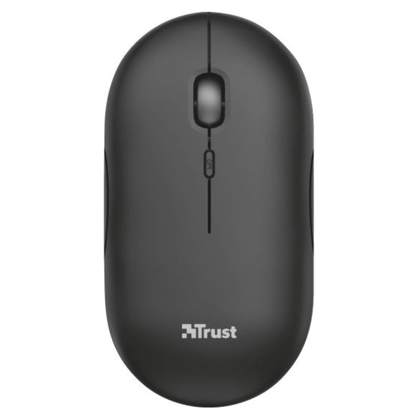 Купити Миша Trust Puck Wireless/Bluetooth Silent Black (24059) - фото 1