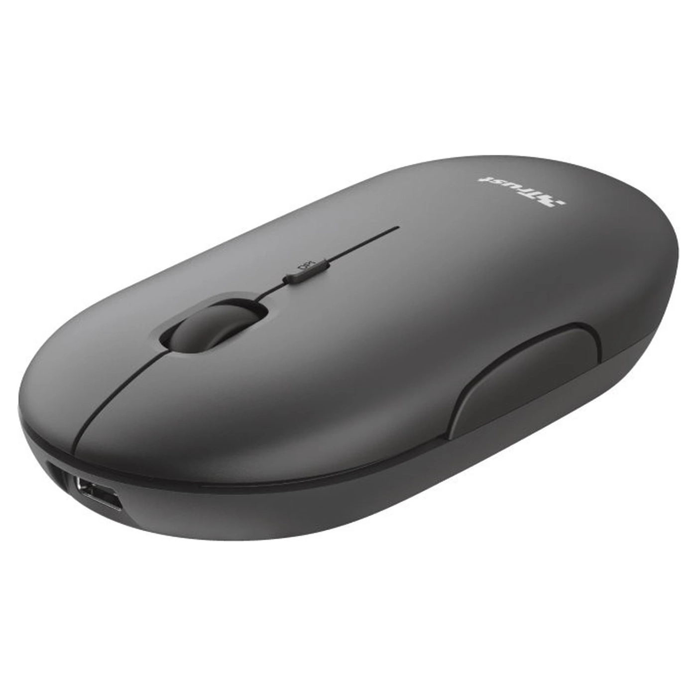 Купити Миша Trust Puck Wireless/Bluetooth Silent Black (24059) - фото 3