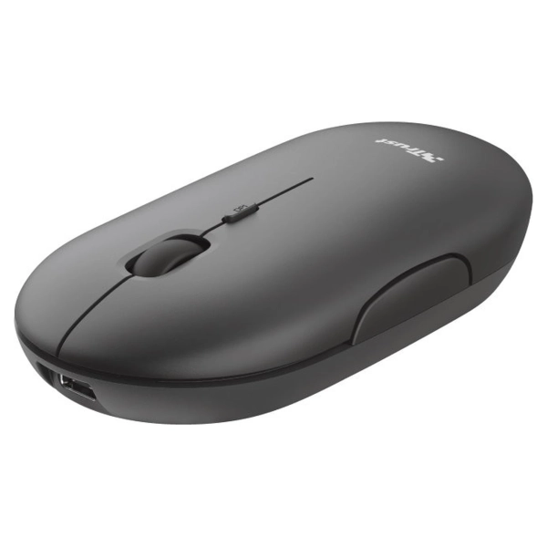 Купити Миша Trust Puck Wireless/Bluetooth Silent Black (24059) - фото 3