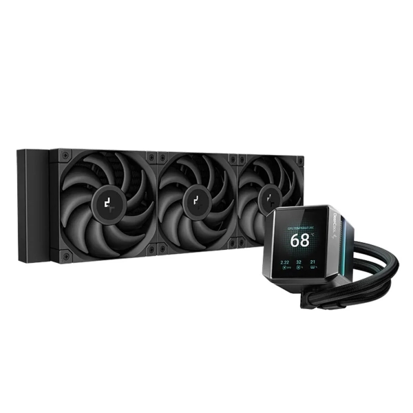 Купить Система водяного охлаждения Deepcool MYSTIQUE 360 Black (R-LX750-BKDSNMP-G-1) - фото 1