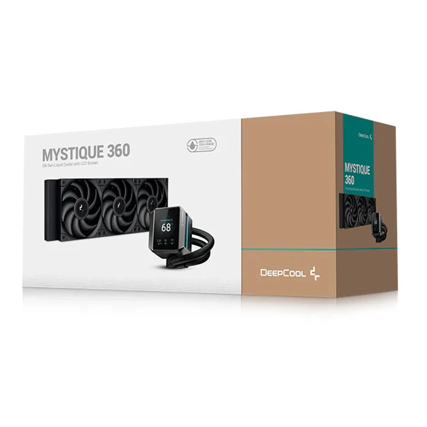 Купить Система водяного охлаждения Deepcool MYSTIQUE 360 Black (R-LX750-BKDSNMP-G-1) - фото 7