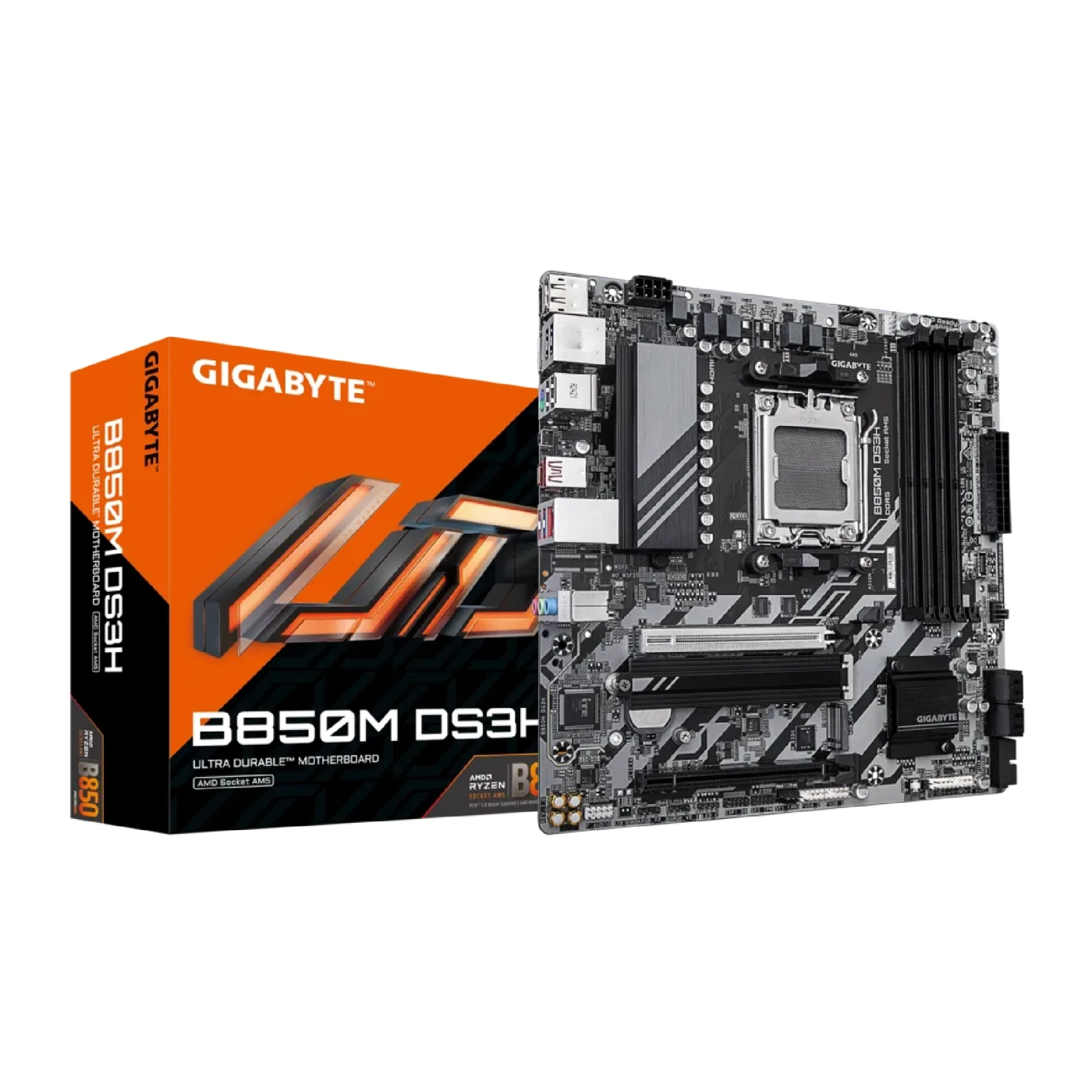 Купить Материнская плата GIGABYTE B850M DS3H - фото 4