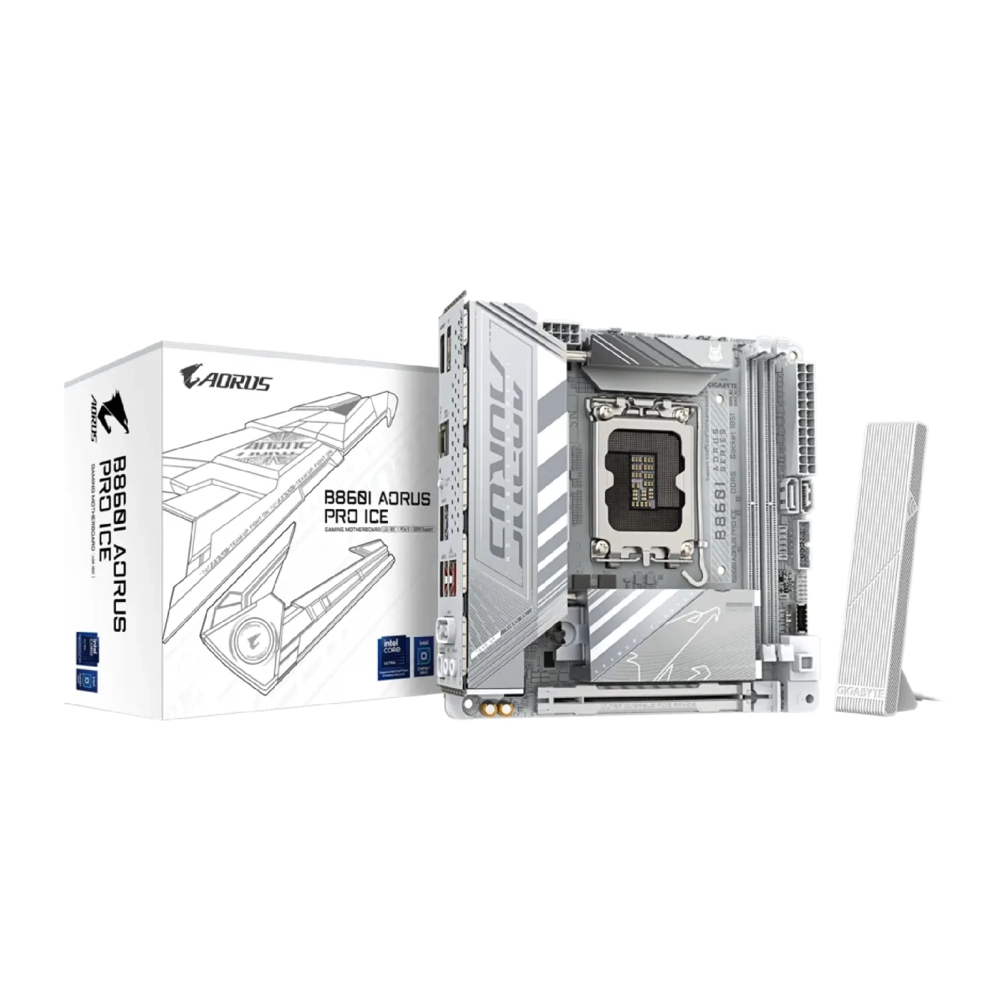 Купить Материнская плата GIGABYTE B860I AORUS PRO ICE - фото 5