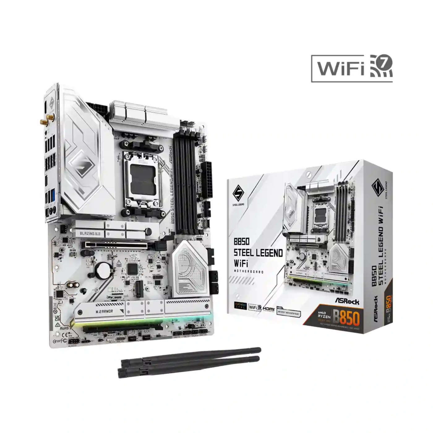 Купить Материнская плата ASRock B850 STEEL LEGEND WIFI - фото 5