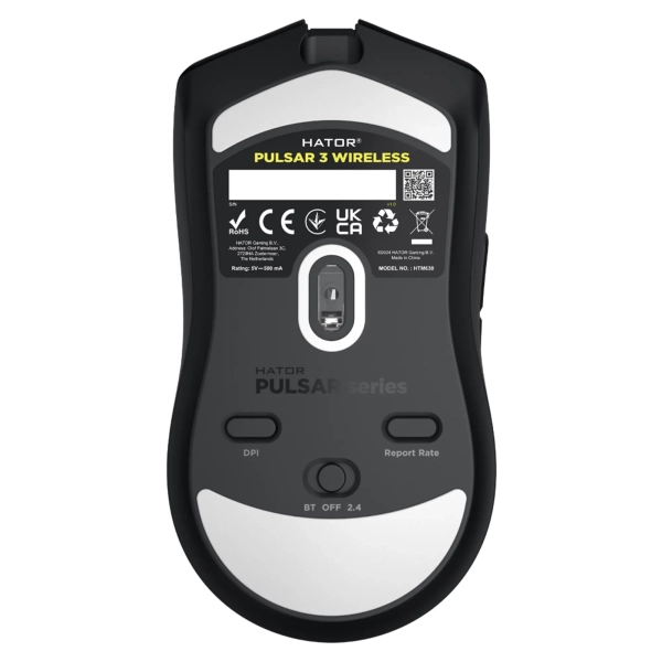 Купити Миша HATOR Pulsar 3 wireless (HTM630) black - фото 5