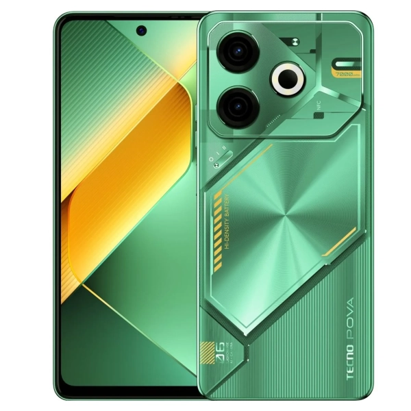 Купити Смартфон Tecno Pova 6 Neo (LI6) 8/128GB (4894947021039) Comet Green - фото 1