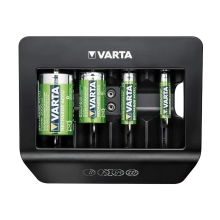 Купити Зарядний пристрій VARTA LCD Universal Charger Plus для АА/ААА/C/D, 9V аккумуляторов (57688101401) - фото 1