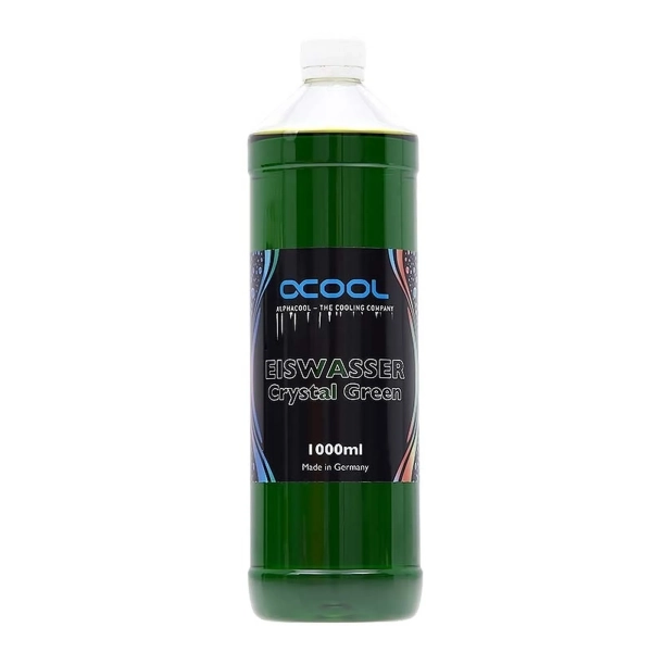 Купить Охлаждающая жидкость Alphacool Ice Water Crystal Green Ready Mix 1000ml (18550) - фото 1