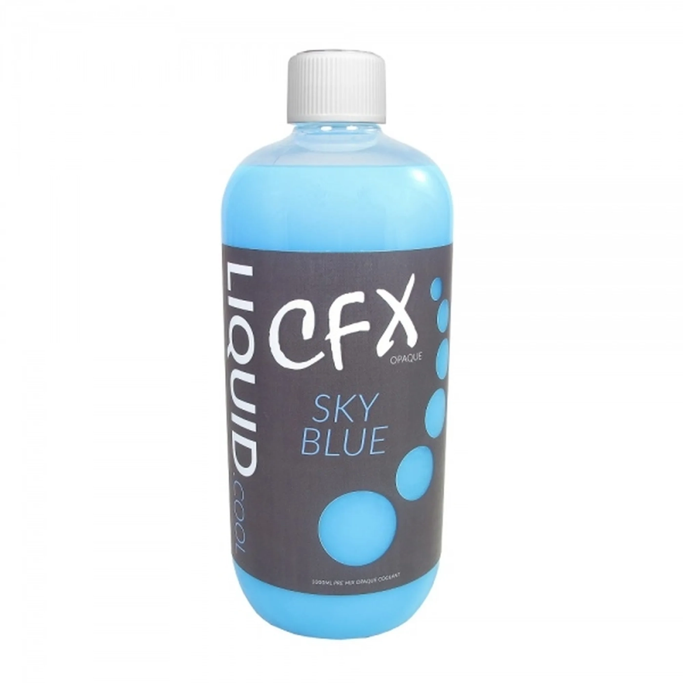 Купить Охлаждающая жидкость Liquid.cool CFX Pre Mix Opaque Performance Coolant - 1000ml - Sky Blue (LC-CFX1000-SKB) - фото 1