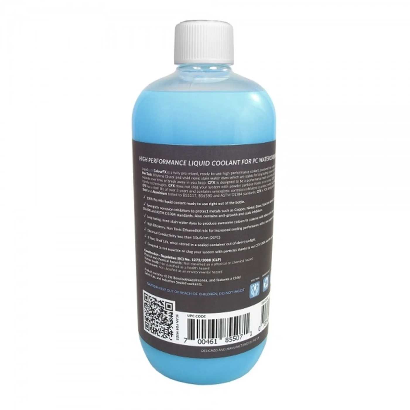 Купить Охлаждающая жидкость Liquid.cool CFX Pre Mix Opaque Performance Coolant - 1000ml - Sky Blue (LC-CFX1000-SKB) - фото 2