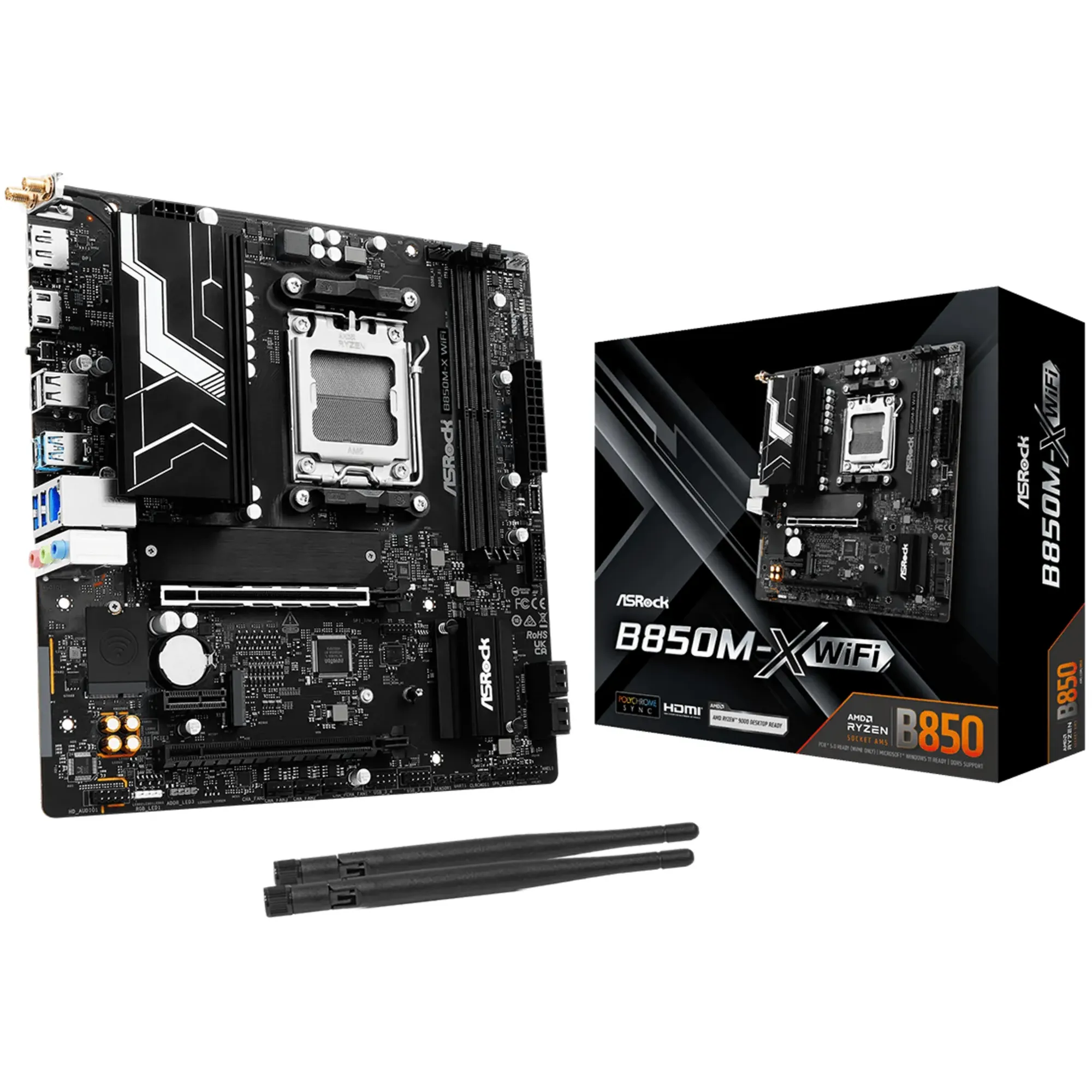 Купити Материнська плата ASRock B850M-X WIFI - фото 1