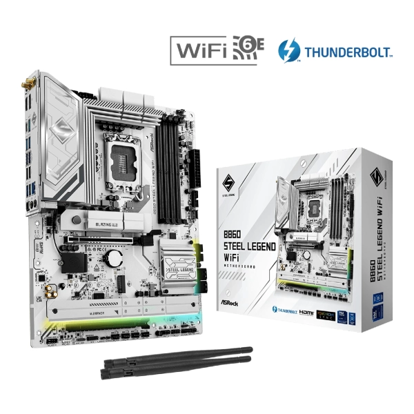 Купити Материнська плата ASRock B860 Steel Legend WiFi - фото 5
