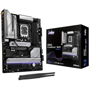 Купити Материнська плата ASRock B860 LiveMixer WiFi - фото 1