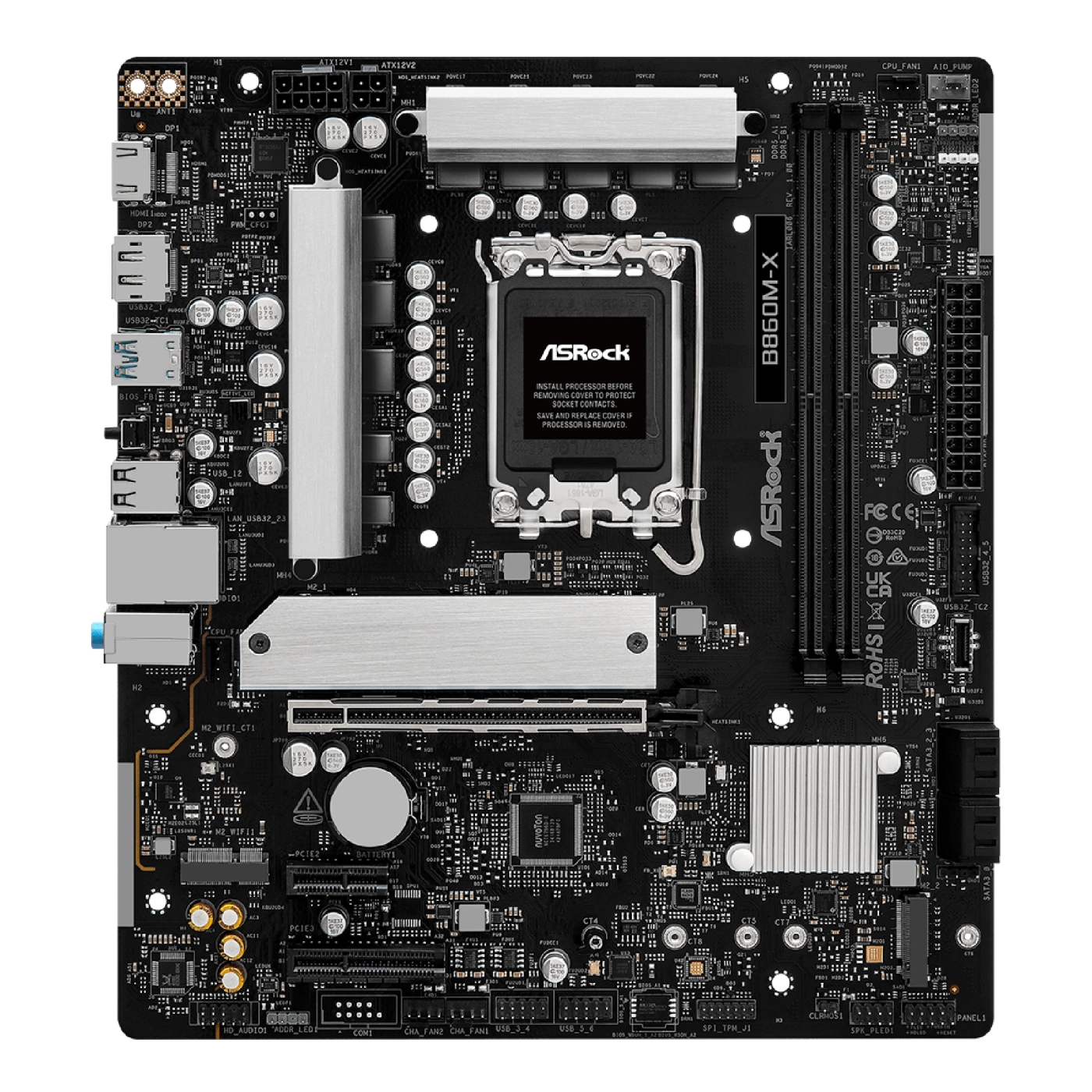 Купити Материнська плата ASRock B860M-X - фото 2