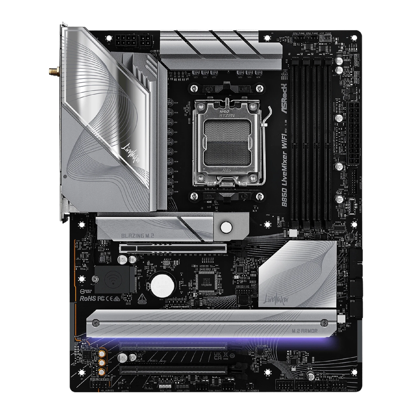 Купити Материнська плата ASRock B850 LiveMixer WiFi - фото 1