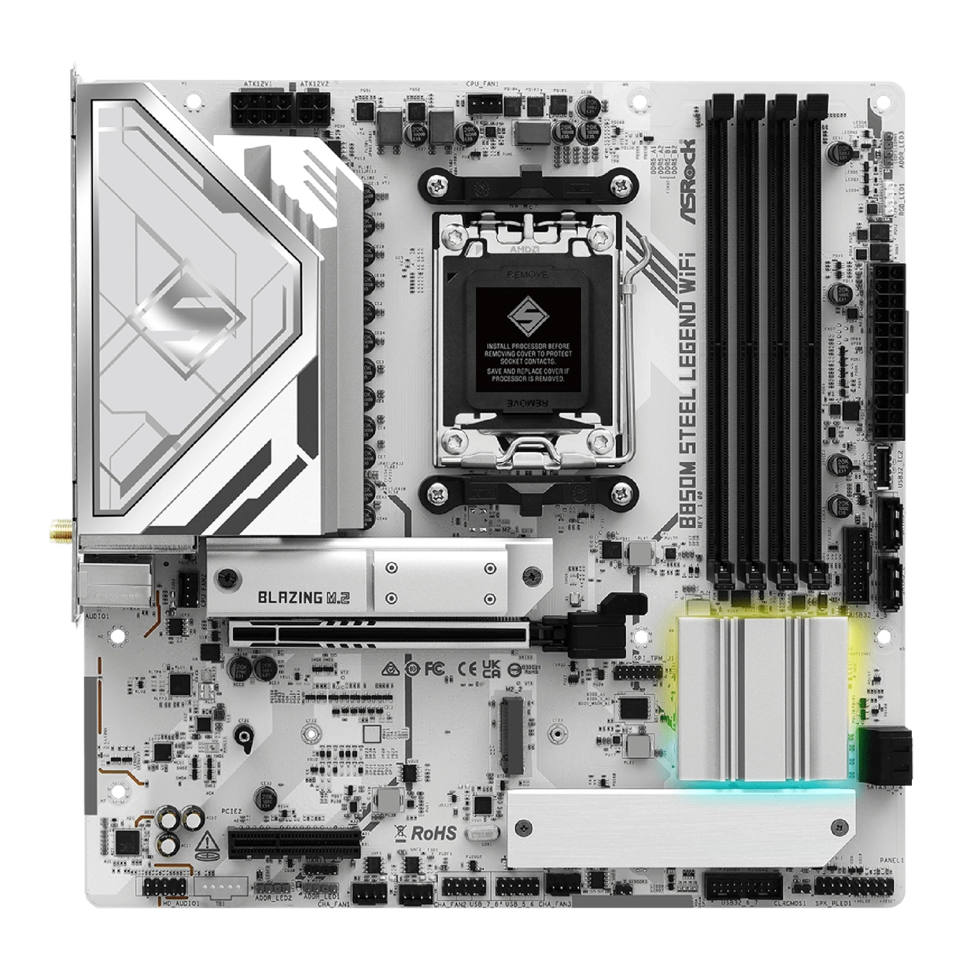 Купить Материнская плата ASRock B850M Steel Legend WiFi - фото 2