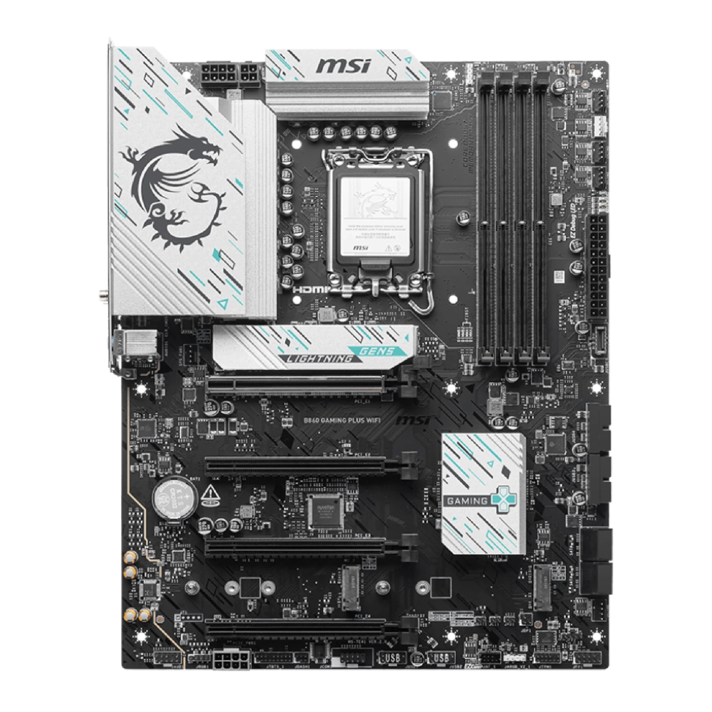 Купити Материнська плата MSI B860 GAMING PLUS WIFI - фото 3