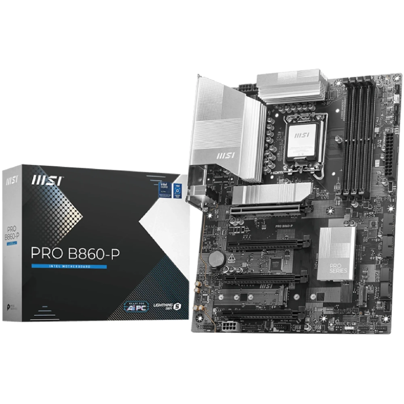 Купити Материнська плата MSI PRO B860-P - фото 1