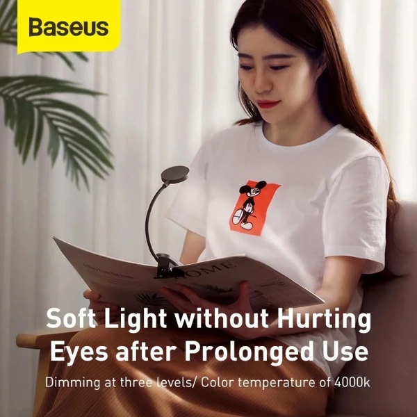 Купити Настільна лампа Baseus Comfort Reading Mini Clip (DGRAD-0G) - фото 8
