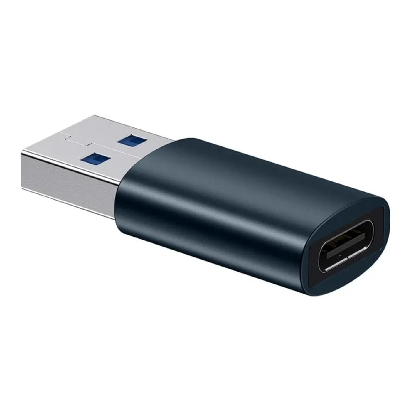 Купить Адаптер Baseus Ingenuity Series Mini OTG Adaptor USB 3.1 to Type-C Blue (ZJJQ000103) - фото 1