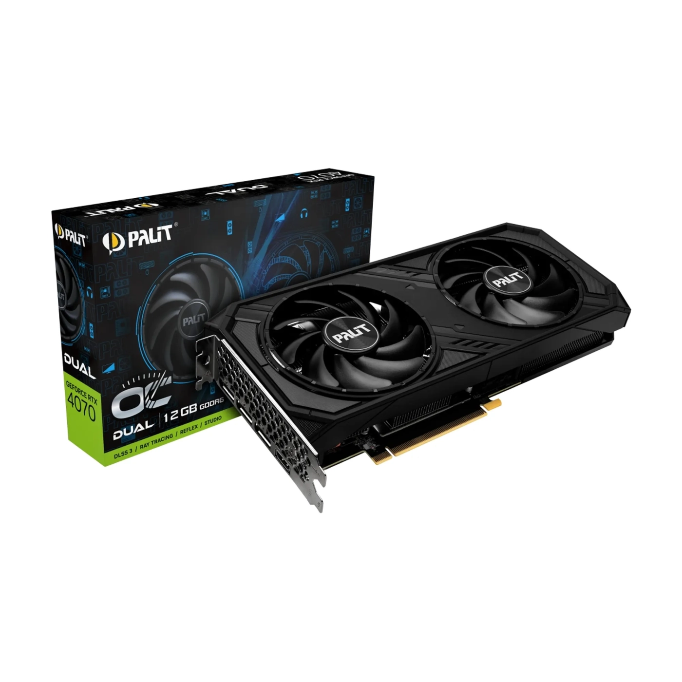 Купить Видеокарта Palit GeForce RTX 4070 Dual OC (NE64070S19K9-1048D) - фото 9