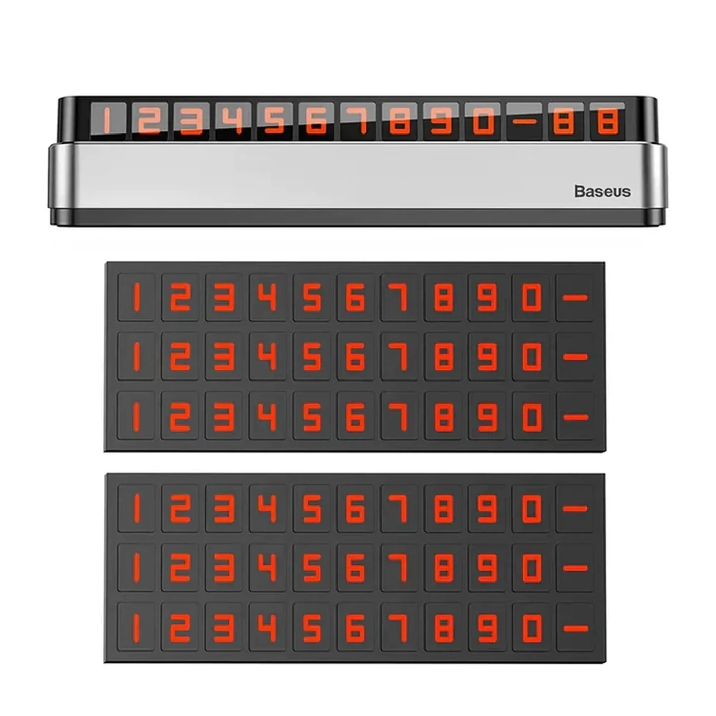 Купить Парковочная карта Baseus Moonlight Box Series Temporary Parking Number Plate (ACNUM-B0S) - фото 4