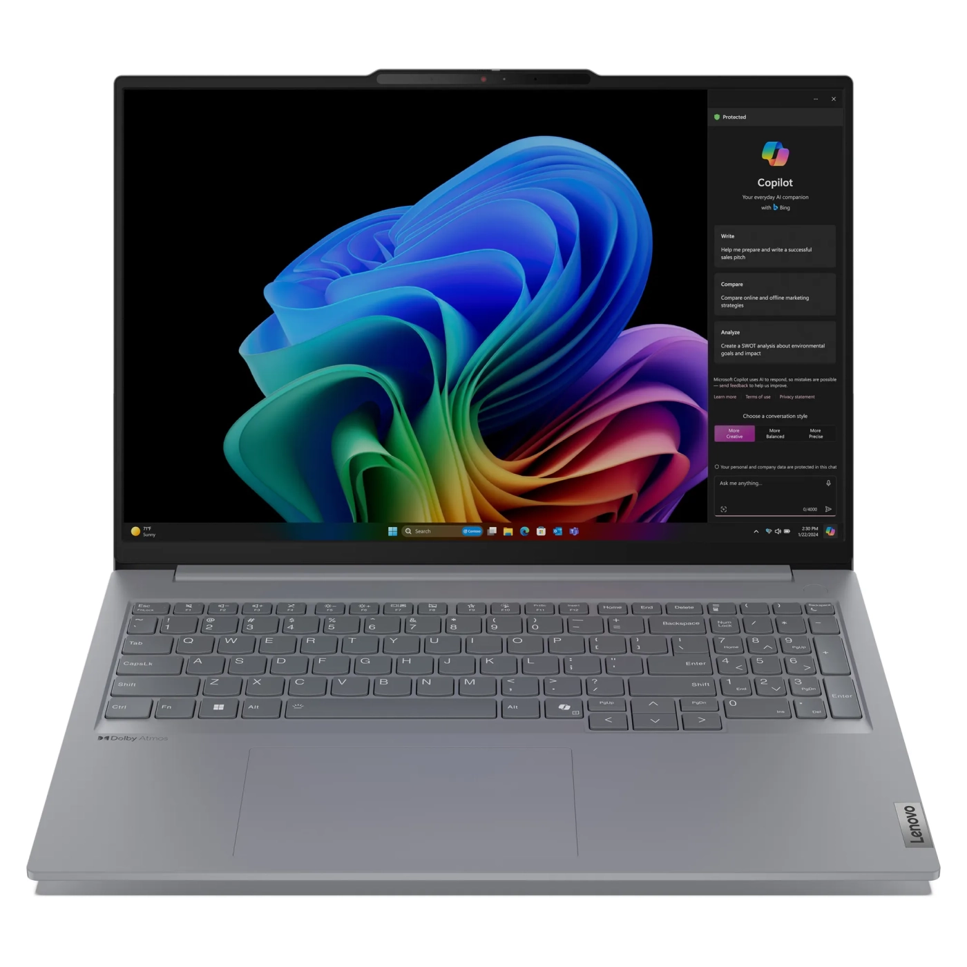 Купить Ноутбук Lenovo ThinkBook 16 G7 QOY (21NH000DRA) - фото 1