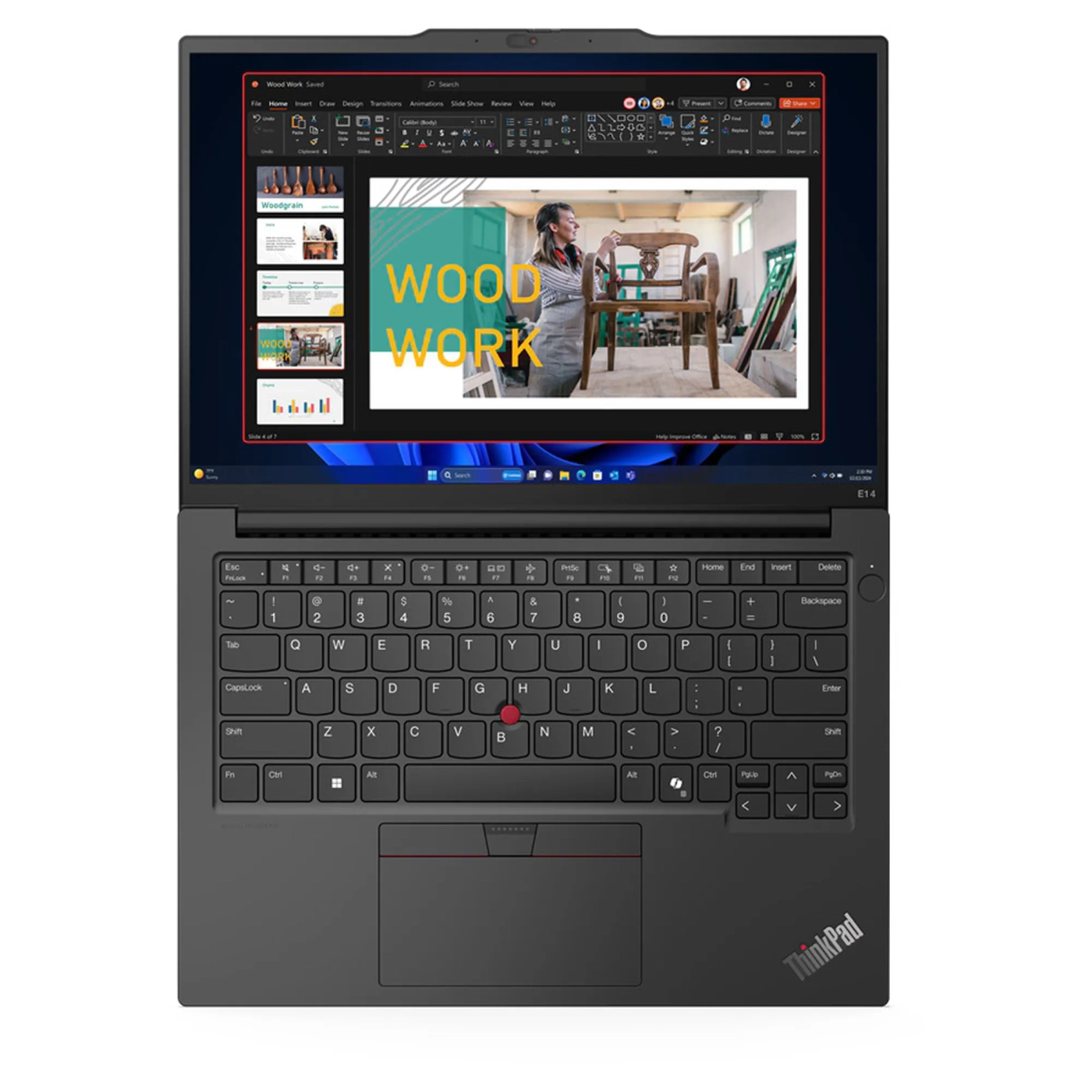 Купить Ноутбук Lenovo ThinkPad E14 Gen 6 (21M7000KRA) - фото 4