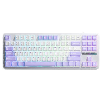 Купить Клавиатура Aula F87 keycap KRGD Blue USB UA White (6948391202464) - фото 1