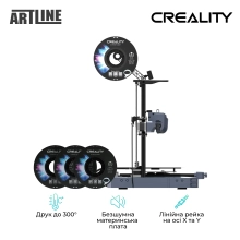 Купити 3D-принтер Creality CR-10 SE + PETG Filament (пластик) для 3D принтера CREALITY 3x1кг, 1.75мм, сірий - фото 7