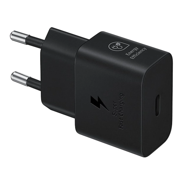 Купити Зарядний пристрій Samsung  25W USB-С кабель USB-C 1m Black (EP-T2510XBEGEU) - фото 4
