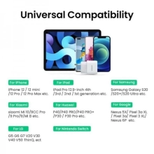 Купити Зарядний пристрій UGREEN CD241 20W USB-C QC4.0+/PD3.0 White (UGR-10220_) - фото 2