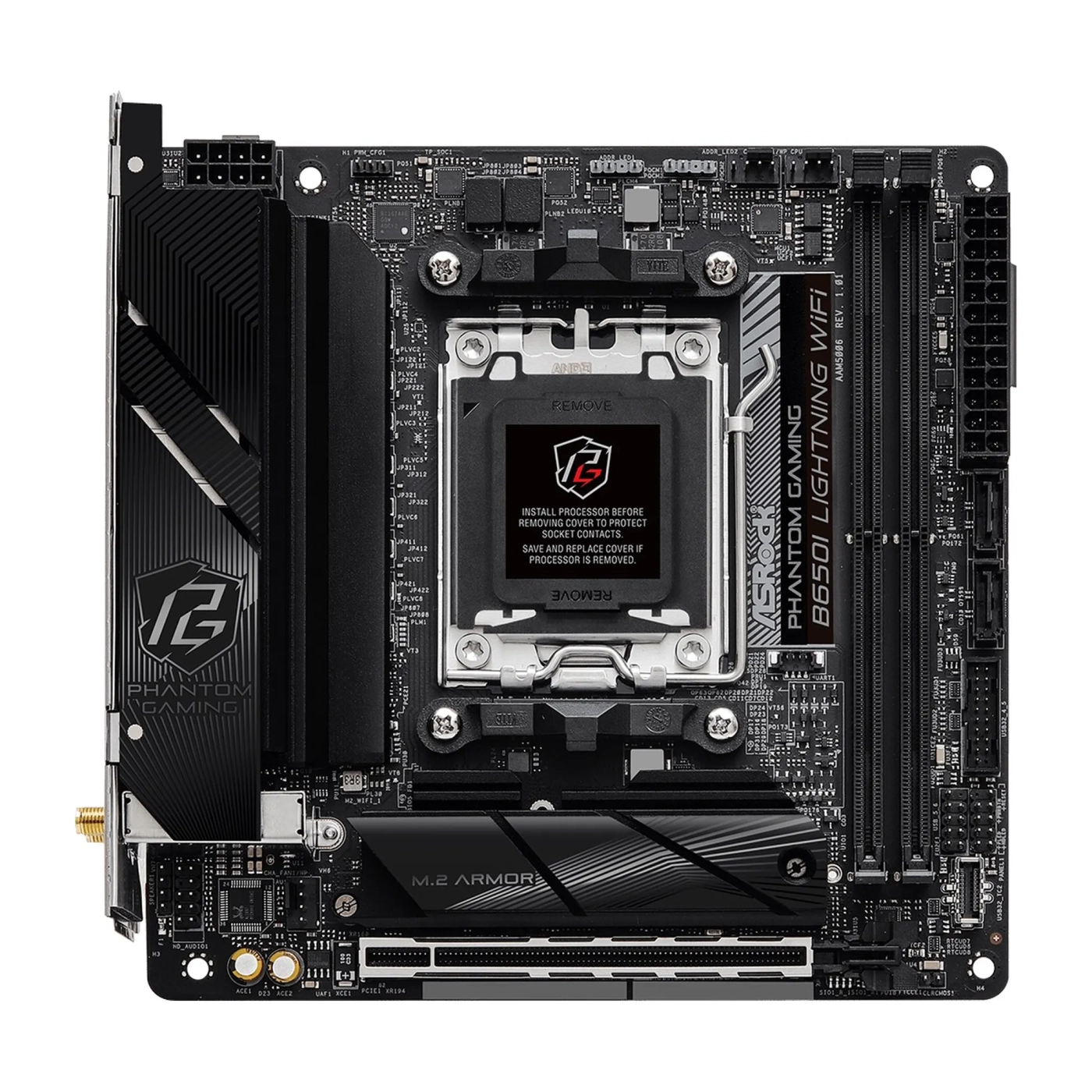 Купити Материнська плата ASRock B650I LIGHTNING WIFI - фото 2