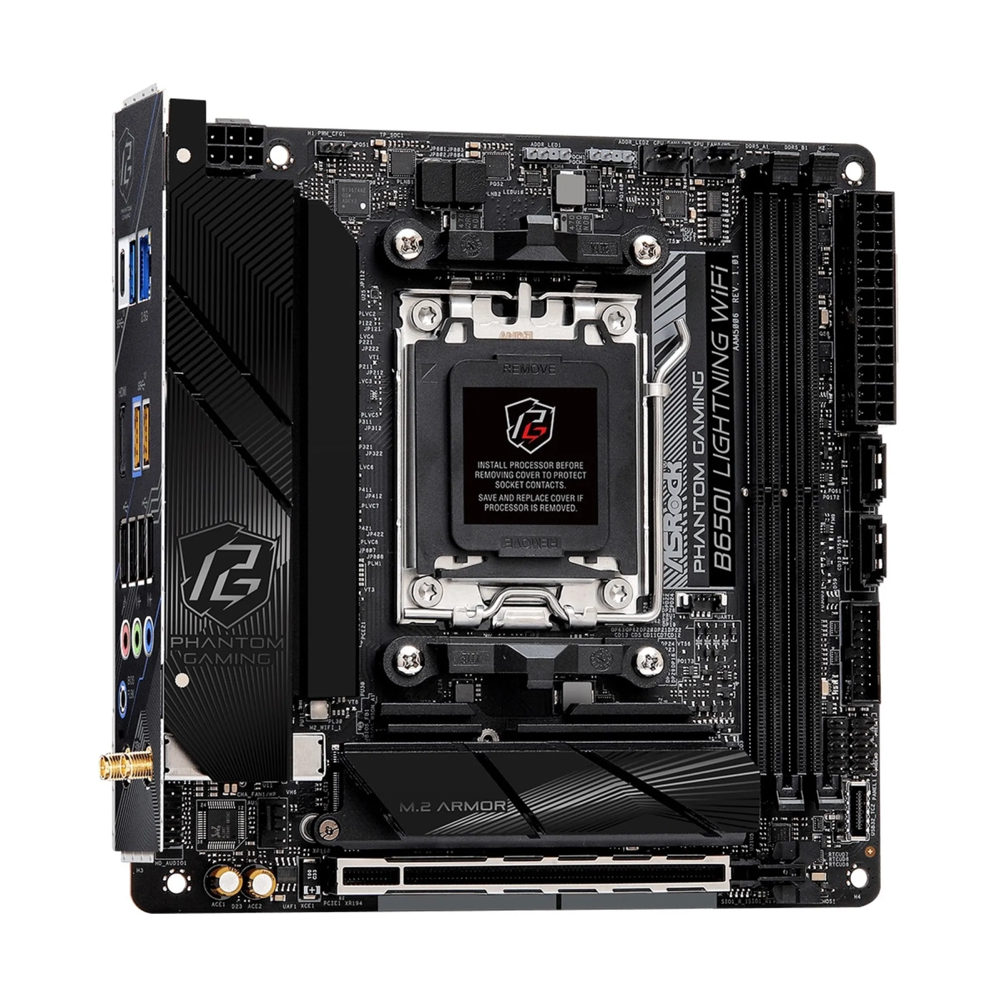 Купити Материнська плата ASRock B650I LIGHTNING WIFI - фото 3