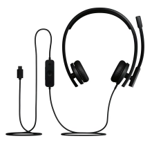 Купити Навушники Logitech H570e Teams version (Stereo, USB-C) (981-001431) - фото 5