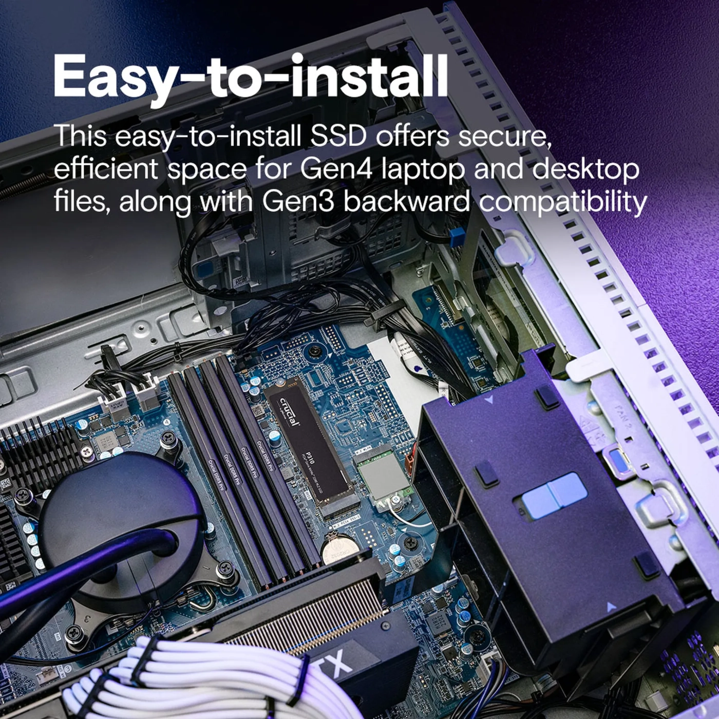 Купити SSD диск Crucial P310 1TB NVMe M.2 (CT1000P310SSD8) - фото 4