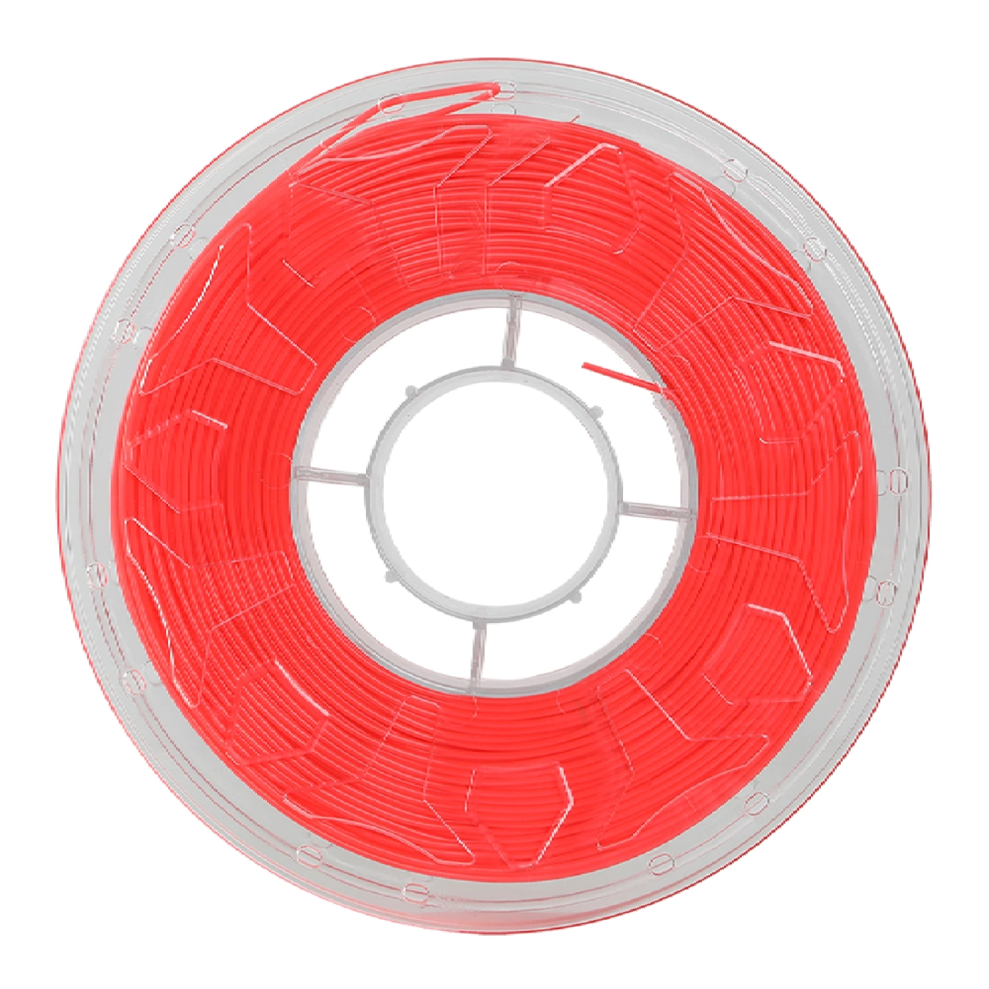 Купити PLA Filament (пластик) для 3D принтера CREALITY флуоресцентний 1кг, 1.75мм, червоний (3301140001) - фото 1