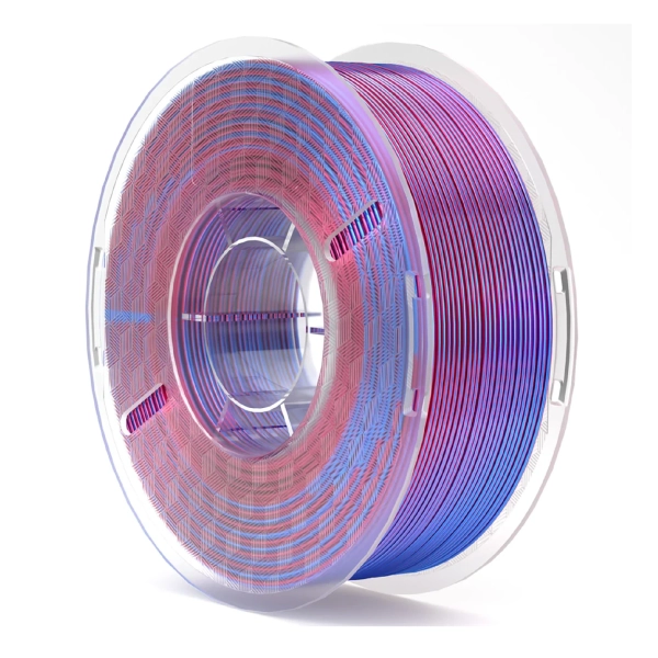 Купить PLA Filament (пластик) для 3D принтера ELEGOO шелковый блеск 1кг, 1.75мм, сине-фиолетовый (50.203.0284) - фото 1
